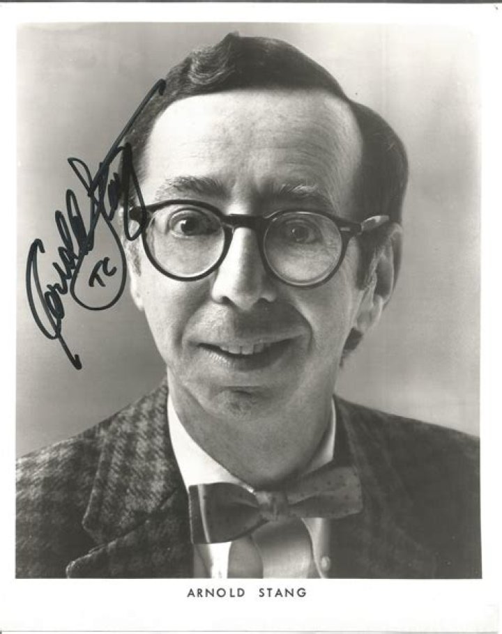 Arnold Stang Net Worth