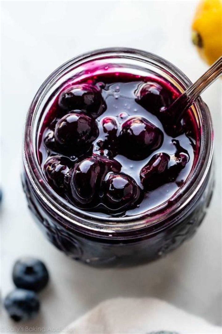 Blueberry Sauce - Celebrating Sweets