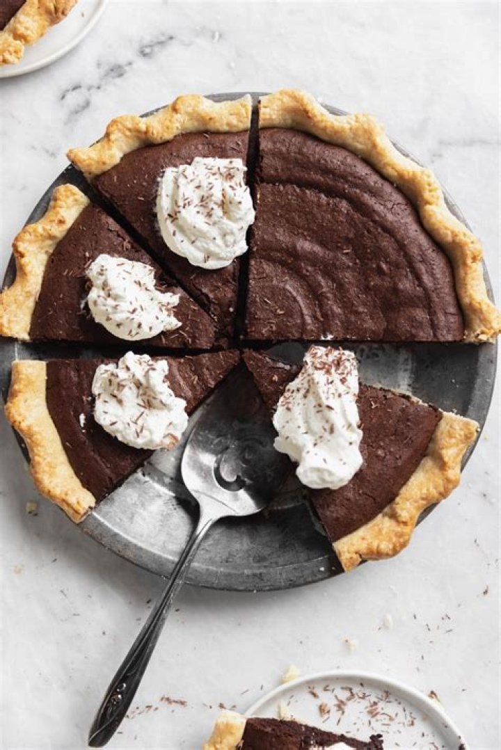 Fudgy Brownie Pie - Celebrating Sweets