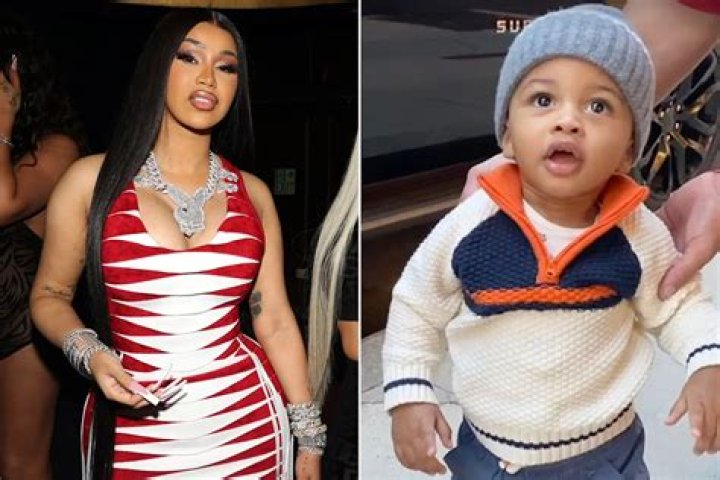 
Cardi B Says Son Wave, 13 Months, Is ‘All Mine’ as He Prepares to Take Steps Outside: Photos 