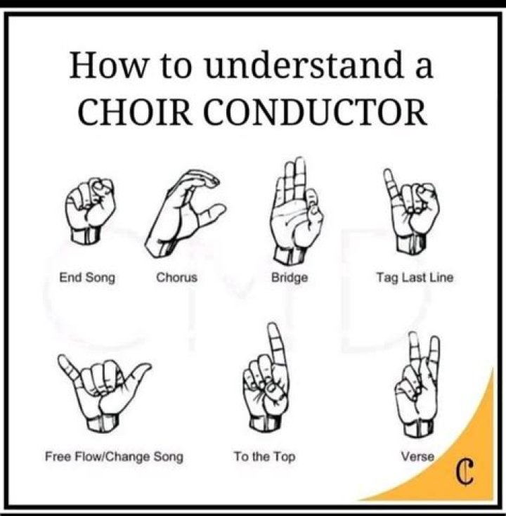 Do conductors hand movements mean anything