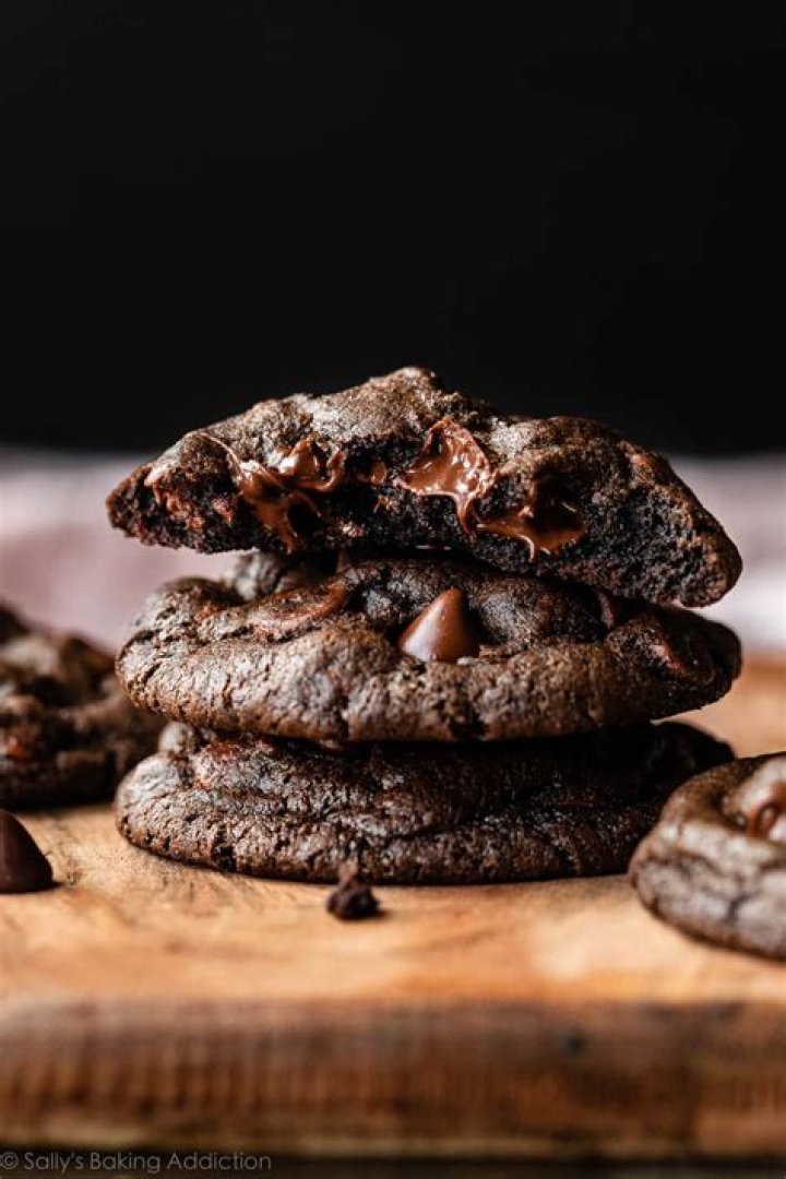 Double Chocolate Chip Cookies - Celebrating Sweets