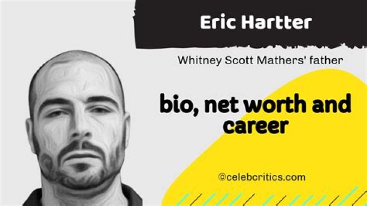 Whitney Scott Mathers' father, Eric Hartter; Know his wiki-bio and networth!