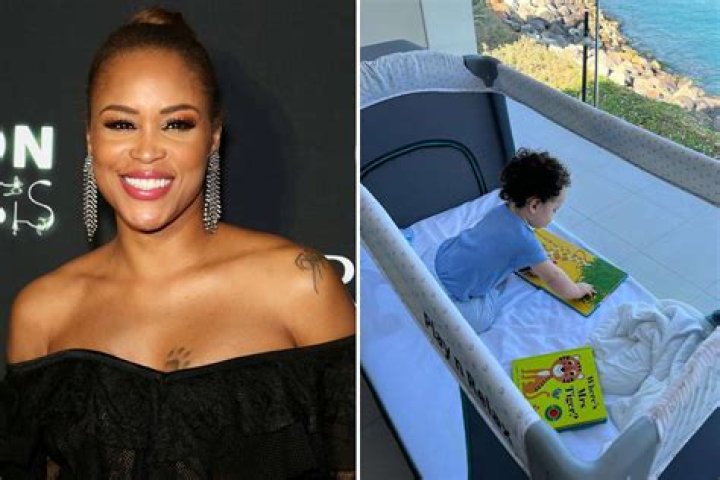 
Eve Shares Adorable Photo of Baby Son Wilde ‘Reading by the Sea’: ‘My Beautiful Boy’ 