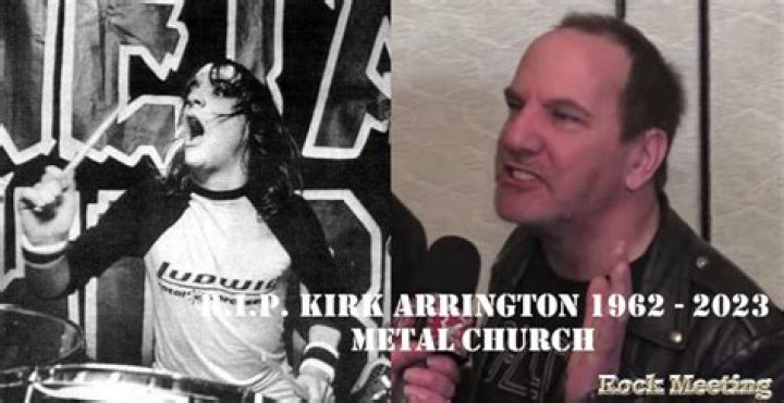 Former Metal Church Drummer Kirk Arrington Death Cause And Obituary: Family Mourns The Loss