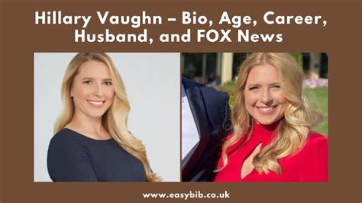Hillary Vaughn Measurements, Fox Business, Age, Wiki, Biography, Height, Salary