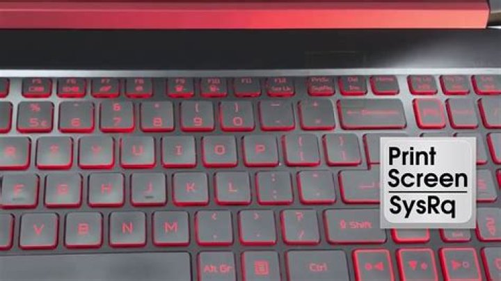 How to screenshot on acer nitro 5
