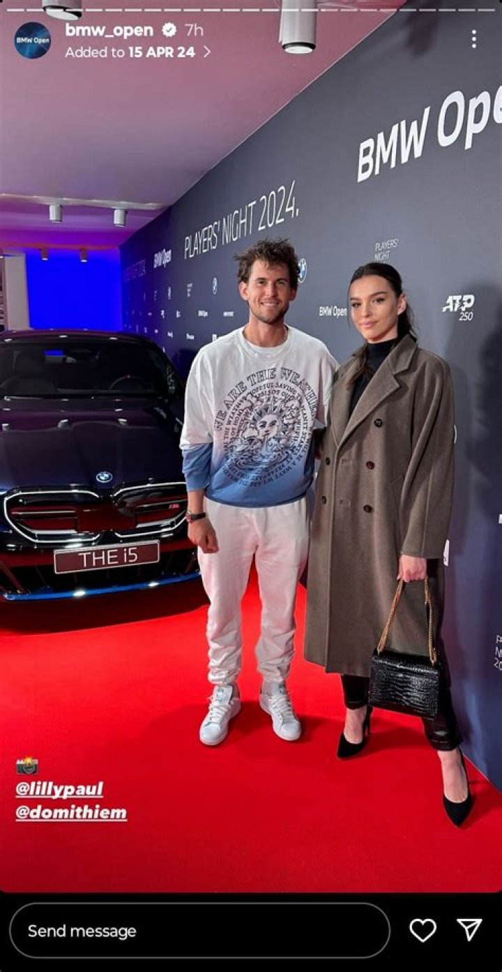 Is Dominic Thiem Married To Girlfriend Lili Paul Roncalli? Meet Wife To Be On Instagram