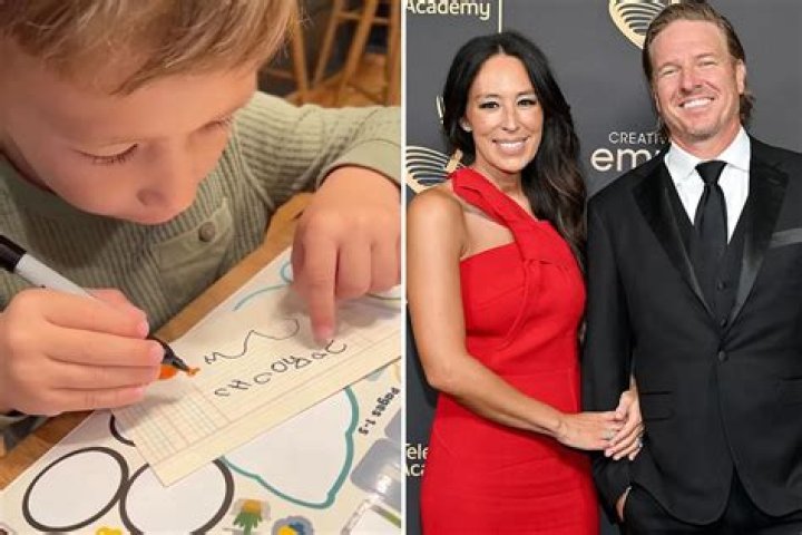 
Joanna Gaines Shares Adorable Clip of Son Crew Writing a Birthday Card for Dad Chip: ‘I Love You’ 