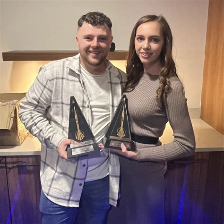 
Josh Rock Wife Sarah Kirkpatrick and Darts Player Family Life 