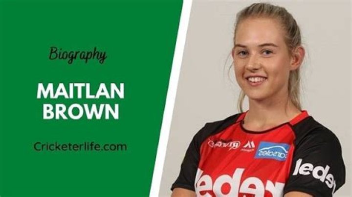 Maitlan Brown Height, Weight, Net Worth, Age, Birthday, Wikipedia, Who, Instagram, Biography