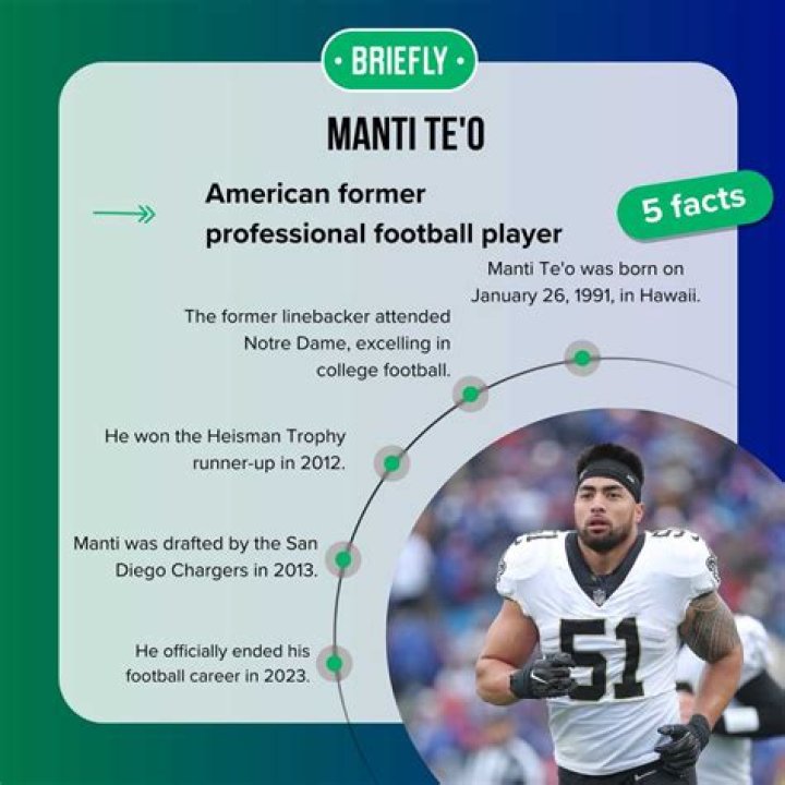 Manti Te’o Net Worth: Earnings of the Former NFL Player Explored