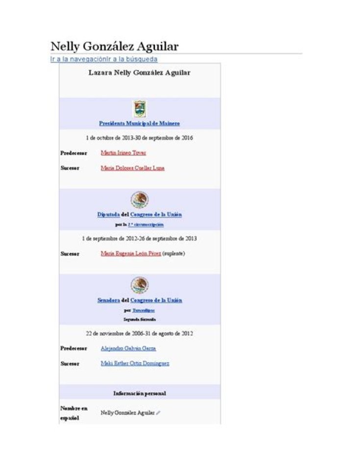 Nelly Gonzalez Aguilar