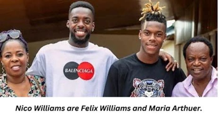
Nico Williams Parents Maria And Felix Williams 