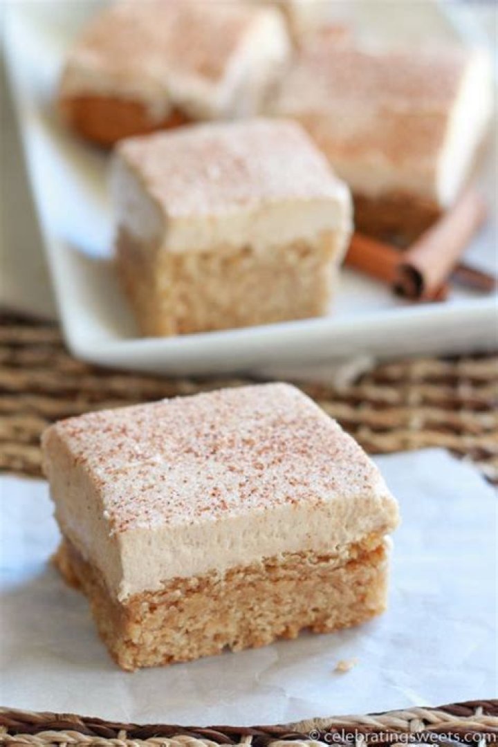 Soft Snickerdoodle Bars - Celebrating Sweets