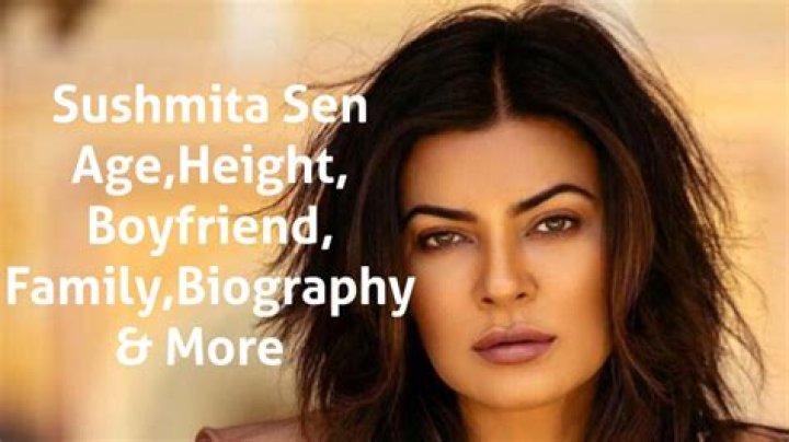 Sushmita Sen Height, Weight, Net Worth, Age, Birthday, Wikipedia, Who, Nationality, Biography