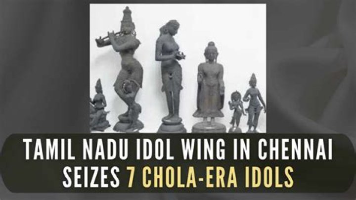
TN Police’s idol wing seizes seven Chola-era idols from Chennai 