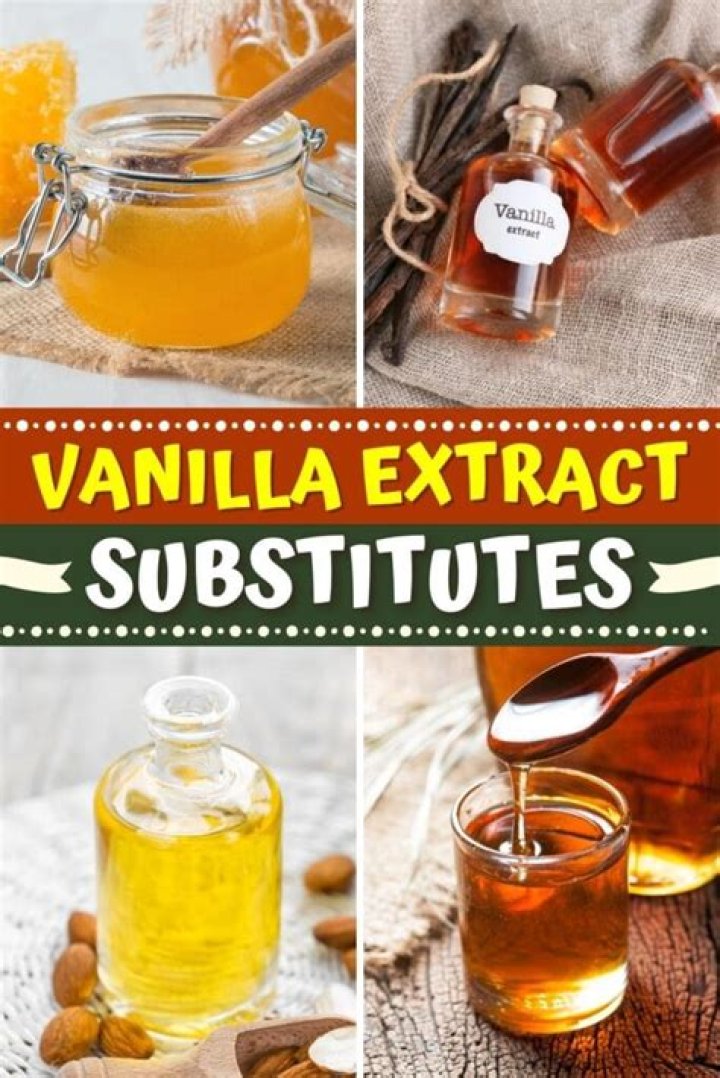 Vanilla Extract Substitutes (10+ options)