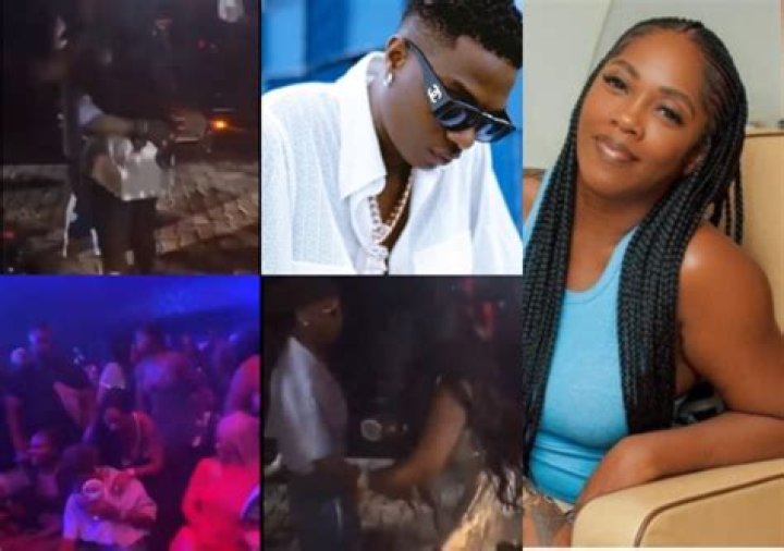 
Viral Video Of BBNaija’s Maria Grabbing Saskay’s ‘Behind’ At Nightclub Sparks Reactions 