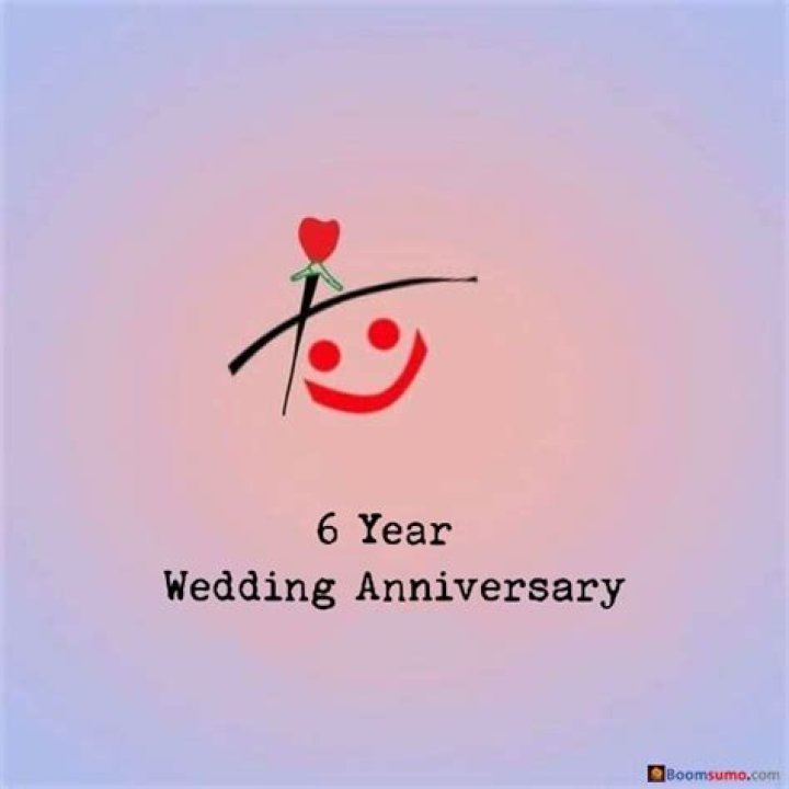 What does 6th anniversary mean