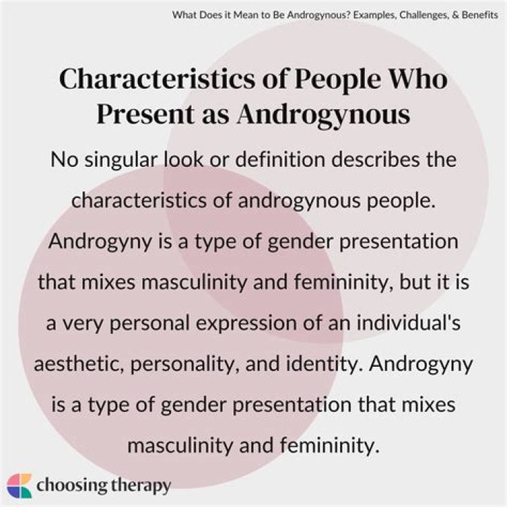 What does androgynous mean