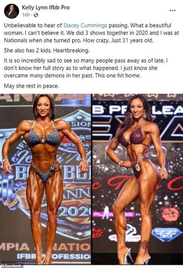 What Happened To Bodybuilder Stacey Cummings? Twitter Floods With Tribute Post