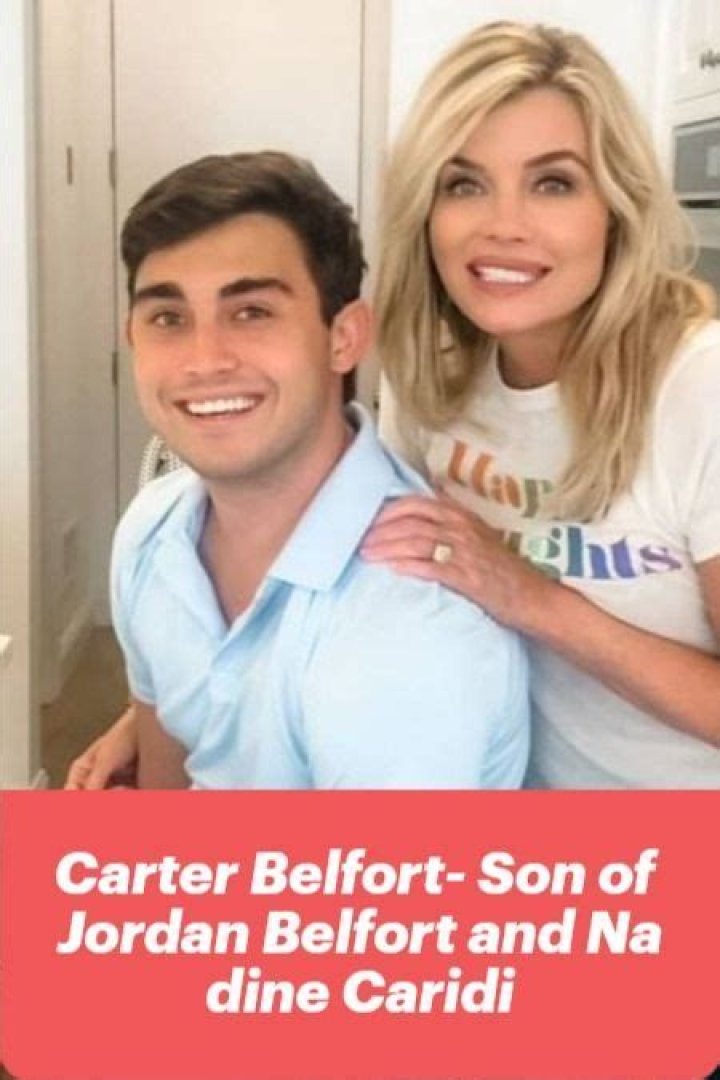 
Who Is Carter Belfort, Jordan Belfort’s Son With Nadine Caridi? 