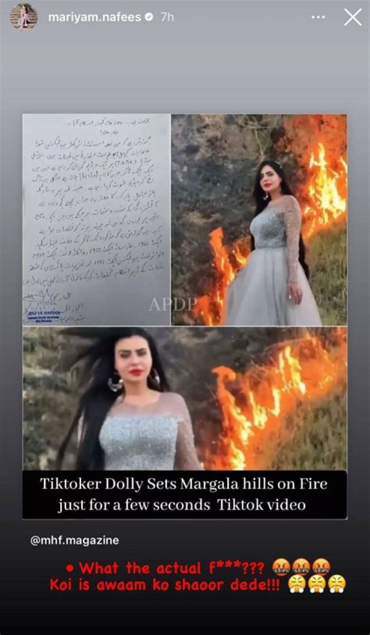 
Who Is Dolly TikTok Aka Nosheen Syed? TikTok Margalla Hills Fire Could Lead To An Arrest 