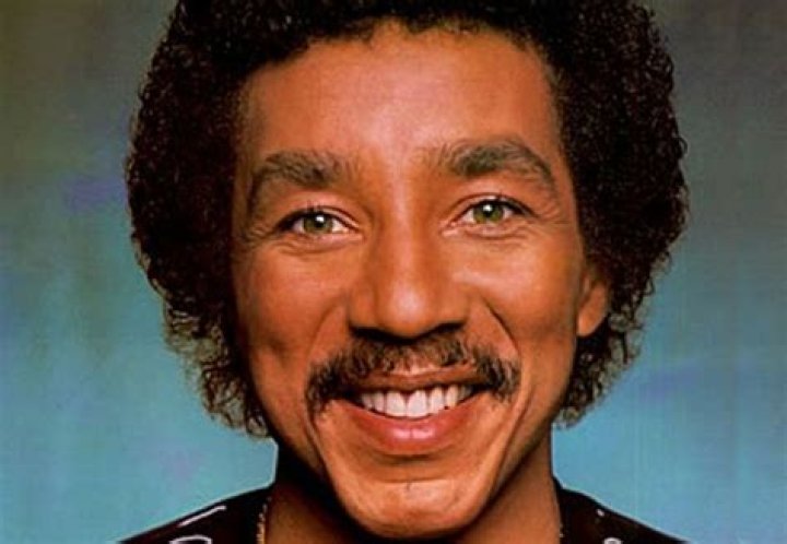 Why does Smokey Robinson have blue eyes?